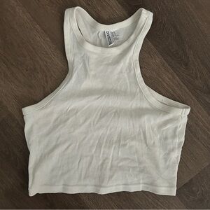 H&M Divided White Tank Top